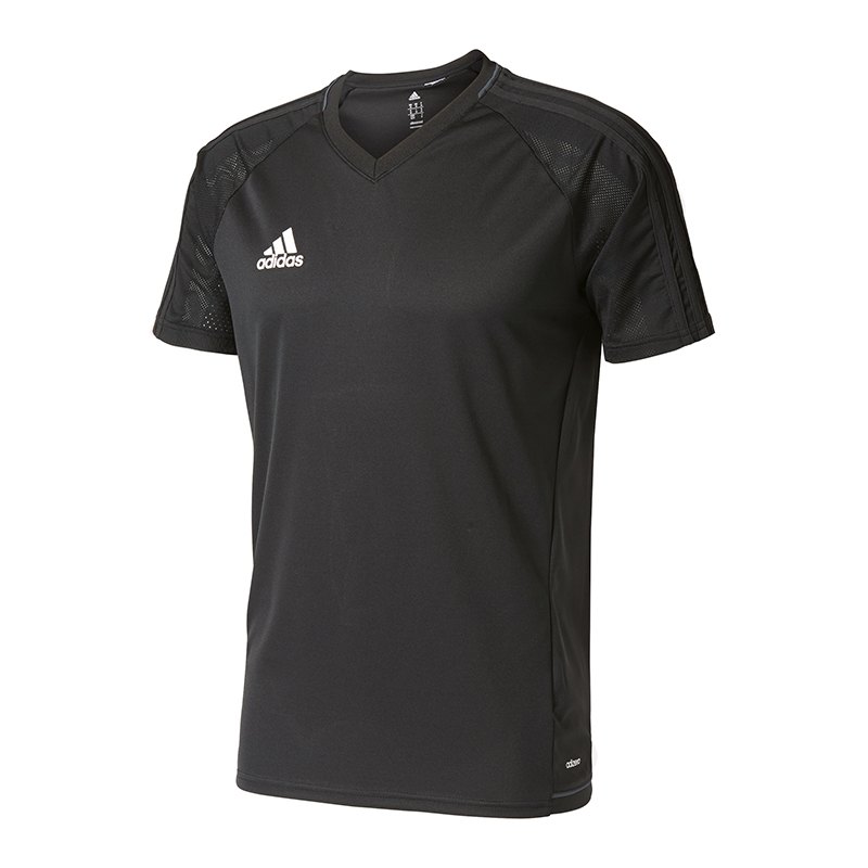 adidas Training Jersey Tiro 17 | schwarz anthrazit | Shirt | Kurz