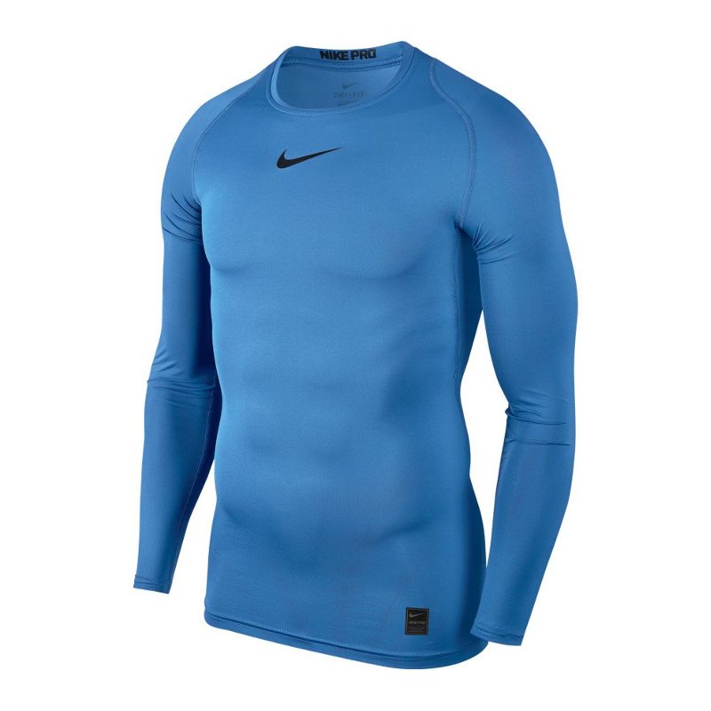 Nike Pro Compression LS Shirt Blau F412 | Training | Kompressionsshirt |  Unterwäsche | Mannschaftssport | Team