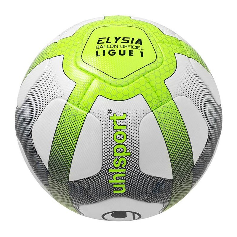 Uhlsport Elysia Ballon Officiel Fussball Weiss F01 Spielball Neuheit Soccer Geschwindigkeit Flugbahn