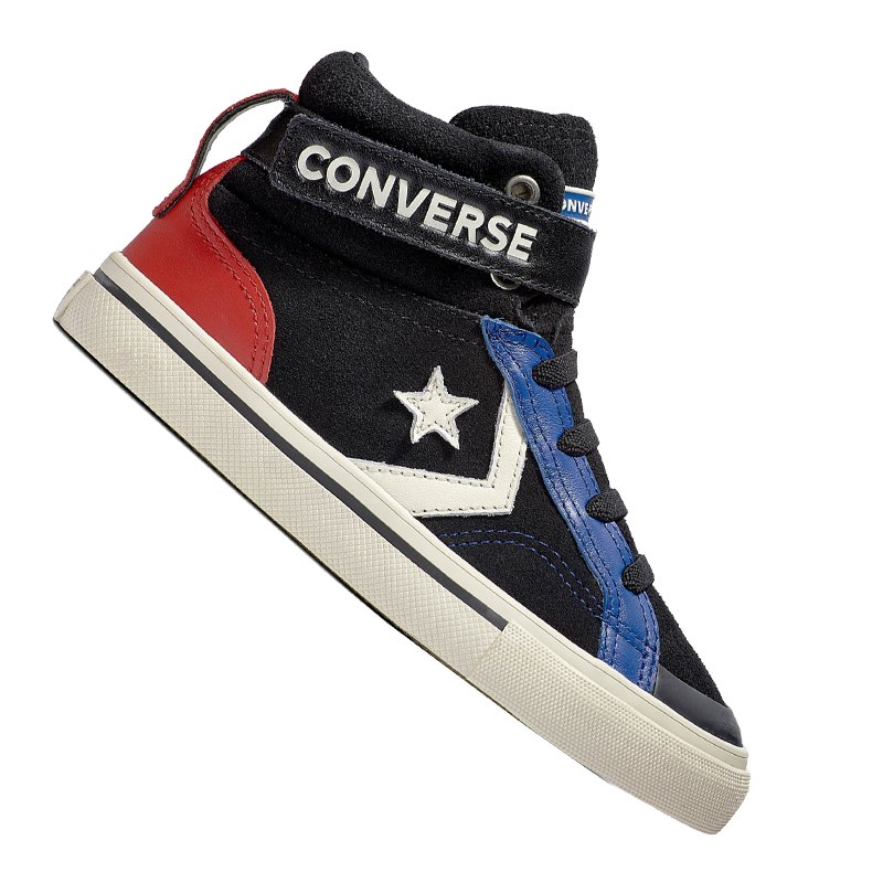 Converse Pro Blaze Strap High Sneaker Kids Schwarz - Sport-1a