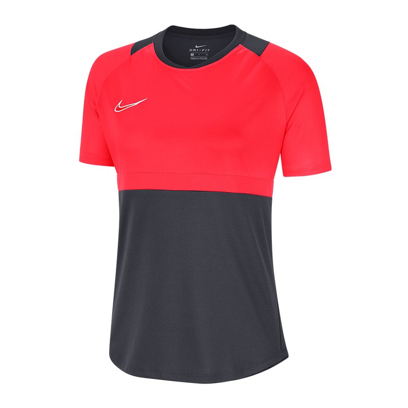 referencia once Ingresos Nike Dri-FIT Academy Pro Shirt kurzarm Damen F066 grau