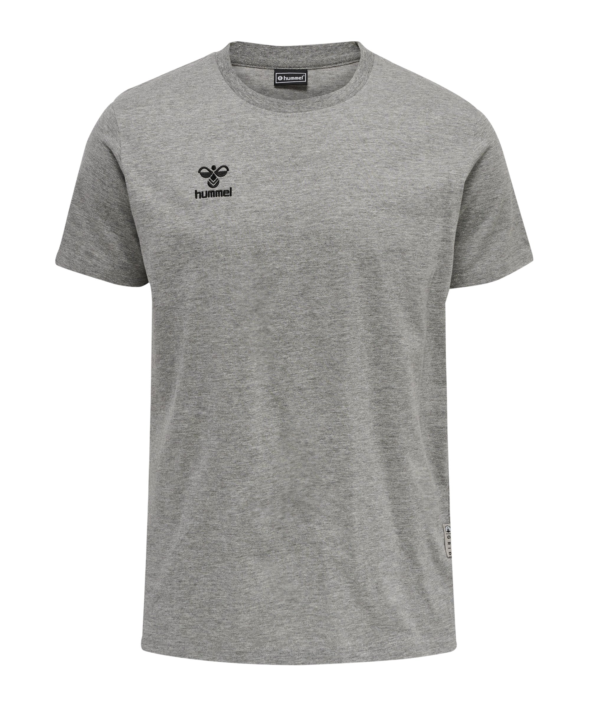 Hummel Move Grid T-Shirt grau Grau F2006