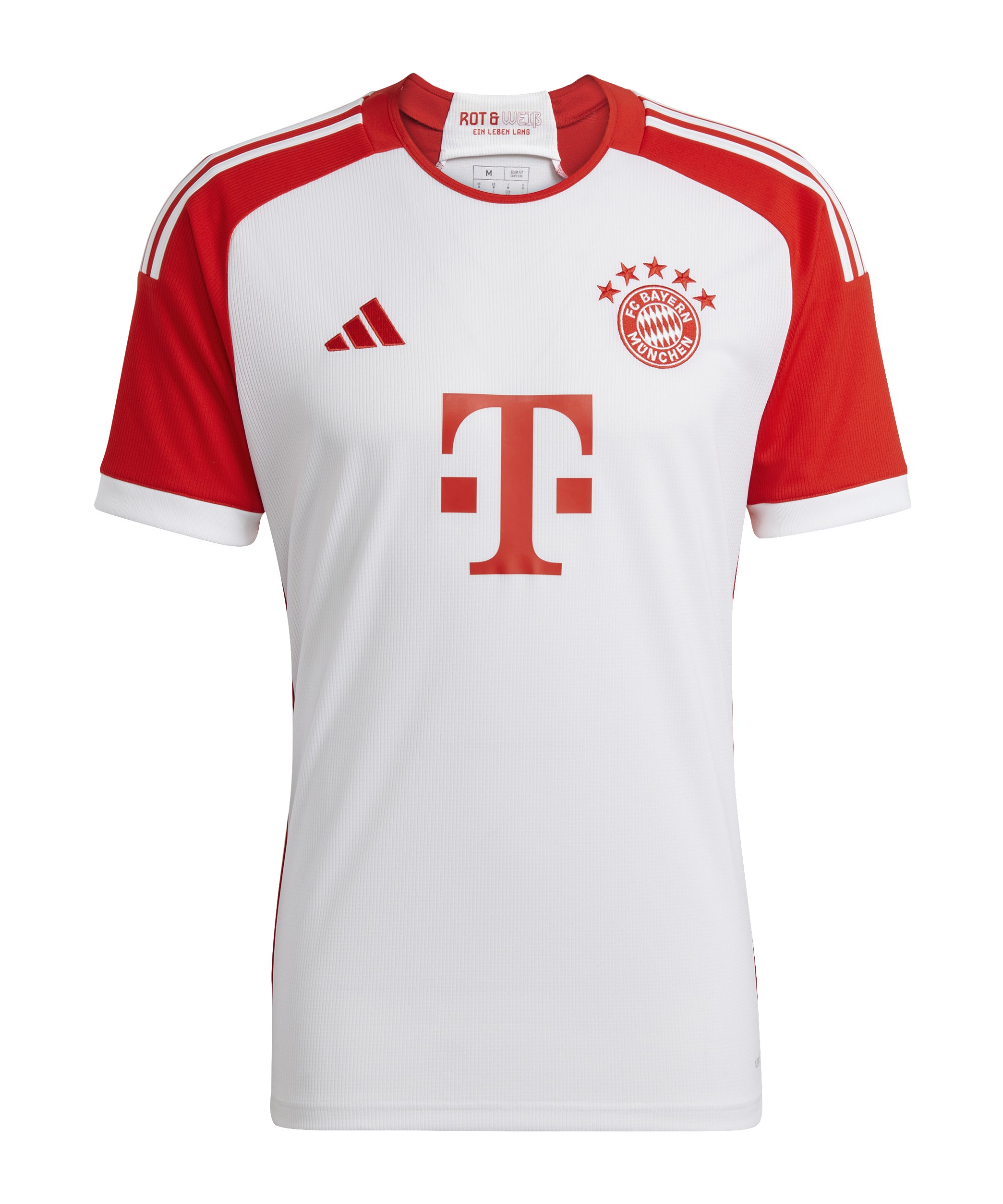 adidas FC Bayern München Trikot Home 2023/2024 weiss