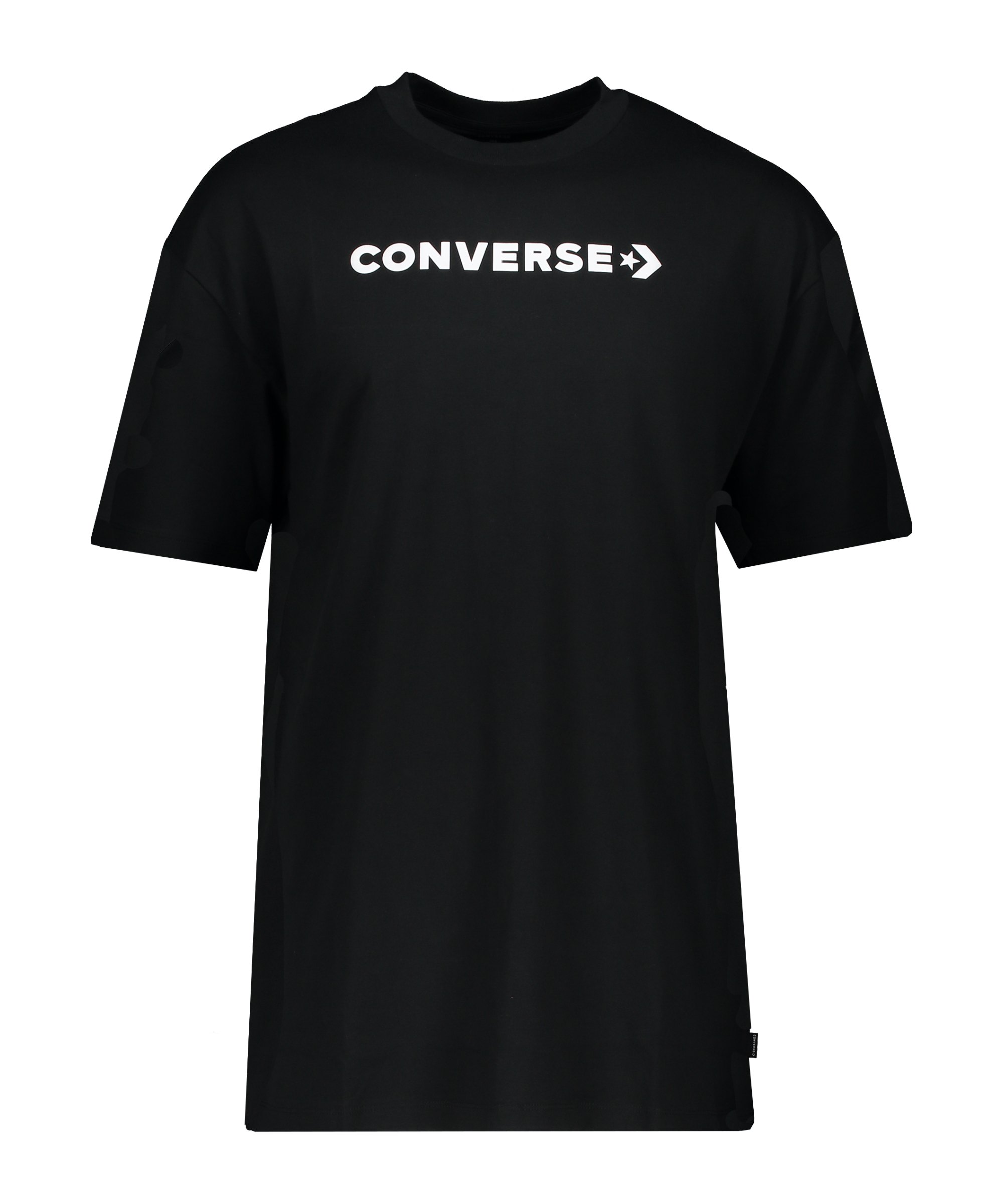 Damen Icon schwarz Schwarz T-Shirtkleid Converse Play F001