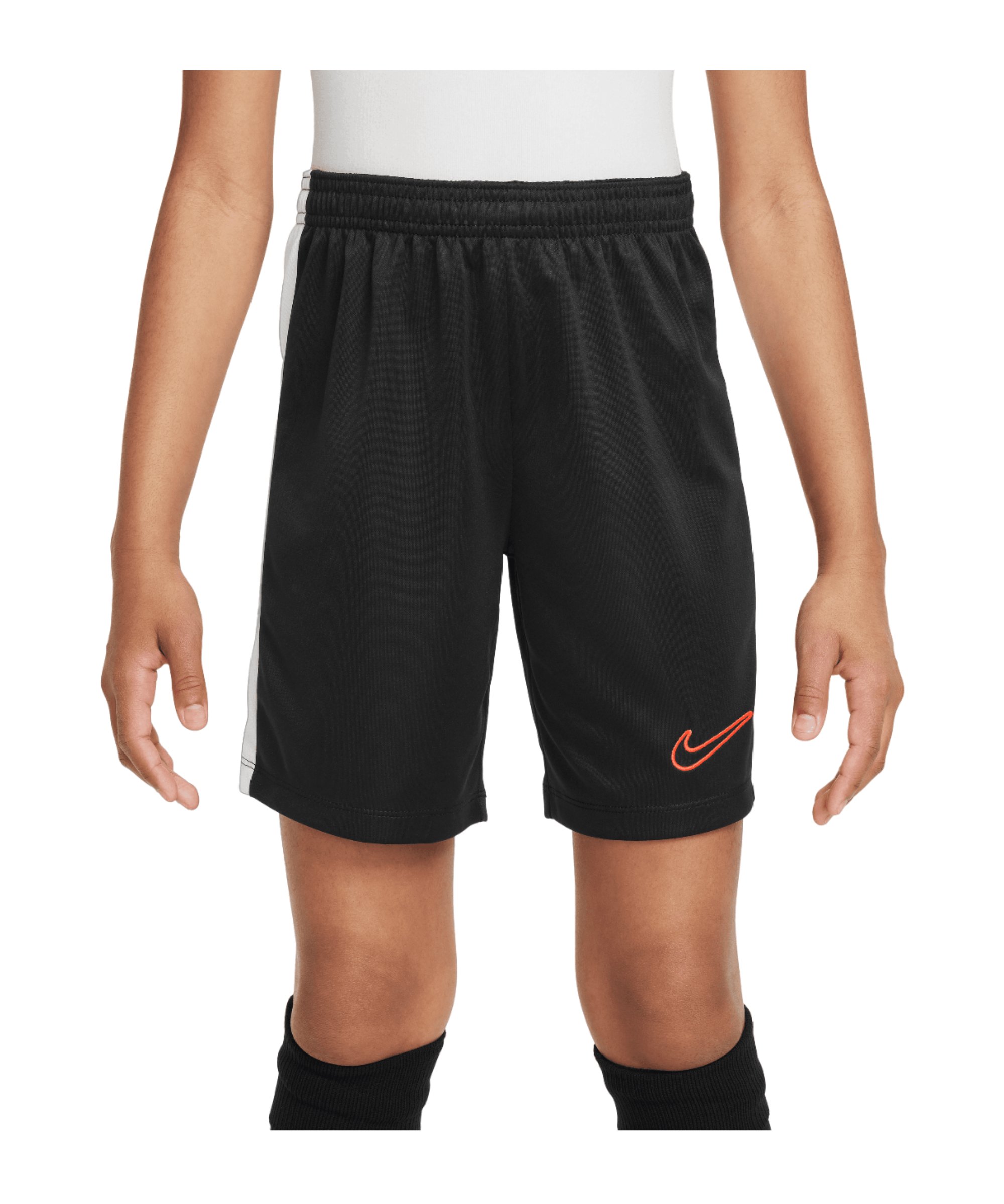 Nike Academy 23 Short Kids Schwarz Weiss Rot F016 schwarz