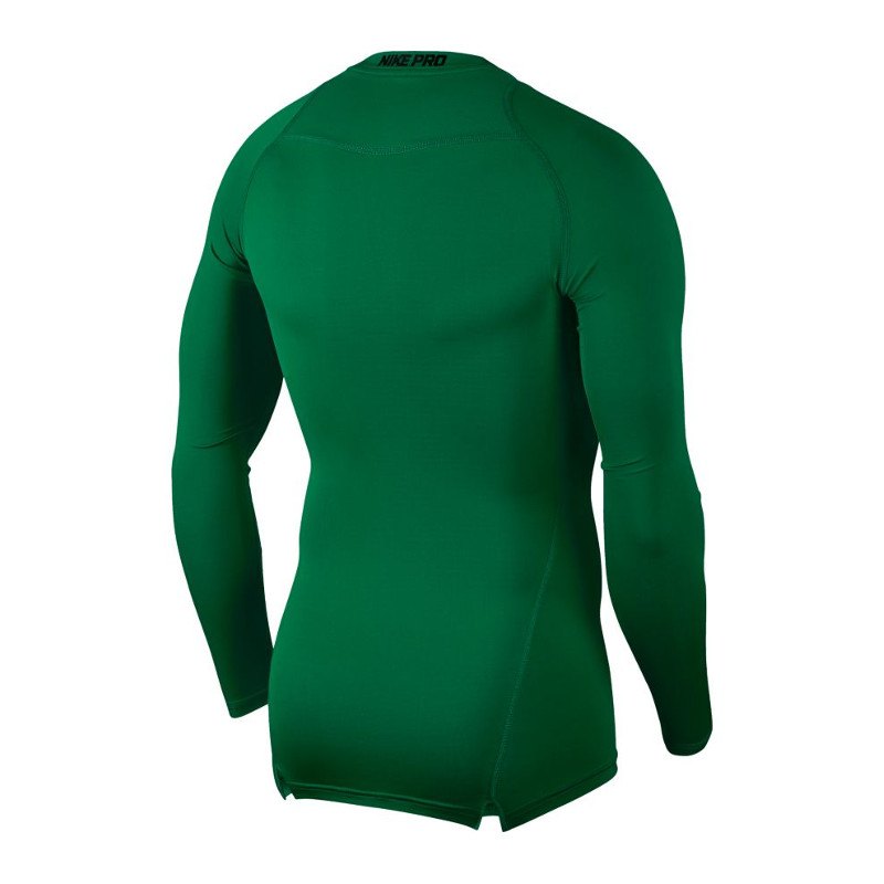 green nike compression shirt