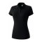Erima Poloshirt Teamsport Damen | schwarz - schwarz