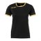 Kempa Curve Trikot T-Shirt Damen Schwarz Gold F05 - schwarz
