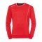 Kempa Curve Training Sweatshirt Rot Weiss F02 - rot