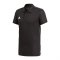 adidas Core 18 ClimaLite Poloshirt | schwarz weiss - schwarz