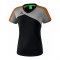 Erima Premium One 2.0 T-Shirt Damen Schwarz Orange - schwarz
