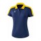 Erima Liga 2.0 Poloshirt Damen Blau Gelb - blau