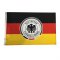 DFB Deutschland Schwenkfahne groß Schwarz Rot Gelb - Schwarz