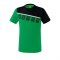 Erima 5-C T-Shirt | grün schwarz - Gruen