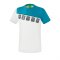 Erima 5-C T-Shirt | weiss blau - Weiss