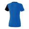 Erima 5-C T-Shirt Damen Blau Schwarz | - Blau