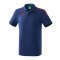 Erima Essential 5-C Poloshirt | blau rot - Blau