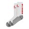 Erima CLASSIC 5-C Socken Weiss Rot | - Weiss