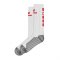 Erima CLASSIC 5-C Socken lang Weiss Rot | - Weiss