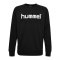 Hummel Cotton Logo Sweatshirt Kids F2001 | schwarz - Schwarz