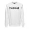 Hummel Cotton Logo Sweatshirt F9001 | weiss - Weiss