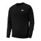 Nike Club Crew Sweatshirt Schwarz Weiss F010 - Weiss