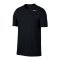 Nike Dri-FIT Trainingstop T-Shirt Schwarz F010 - schwarz