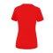 Erima Squad T-Shirt Damen | Rot Schwarz - rot