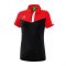Erima Squad Poloshirt Damen | Rot Schwarz - rot