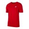 Nike Tee T-Shirt Rot F657 - rot
