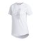 adidas Tech Badge of Sport T-Shirt Damen Weiss - weiss