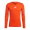 adidas Team Base Top langarm | Orange - orange