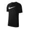 Nike Park 20 T-Shirt Swoosh | Schwarz F010 - schwarz