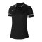 Nike Academy Poloshirt Damen Schwarz Weiss F014 - schwarz