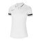 Nike Academy Poloshirt Damen Weiss Schwarz F100 - weiss