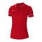 Nike Academy 21 Poloshirt Damen Rot Weiss F657 | - rot