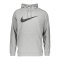 Nike Swoosh Hoody Grau Schwarz F010 - grau