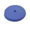 Cawila Gummi Markierungsscheiben 10er Set | | rutschfeste Floormarker | 15cm | blau - blau