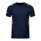 JAKO Challenge Freizeit T-Shirt | Gelb F512 - blau