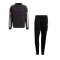 adidas Squadra 21 Sweatshirt + Hose Set Schwarz - schwarz