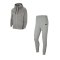 Nike Park 20 Fleece Jacke + Hose Set Grau - grau