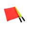 Cawila Schiedsrichterfahnen Set Rot und Gelb | - rot