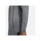 Nike Pro Tight-Fit Sweatshirt Grau Schwarz F068 - grau