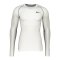 Nike Pro Tight-Fit Sweatshirt Weiss Schwarz F100 - weiss