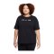 Nike Air Boyfriend T-Shirt Plus Size Damen F010 - schwarz