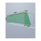 Cawila Tornetz 7,50x2,50m | Tiefe 0,8x2,0m | | Maschenweite 12cm | Stärke 4mm | grün - gruen