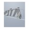 Cawila Tornetz 7,50x2,50m | Tiefe 0,8x1,5m | | Maschenweite 12cm | Stärke 4mm | weiß/schwarz - weiss