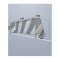 Cawila Tornetz 5,15x2,05m | Tiefe 0,8x1,5m | | Maschenweite 12cm | Stärke 4mm | weiß/schwarz - weiss