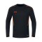 JAKO Challenge Sweatshirt | Schwarz Orange F807 - schwarz