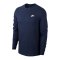 Nike Club Sweatshirt Tall Blau Weiss F410 - blau